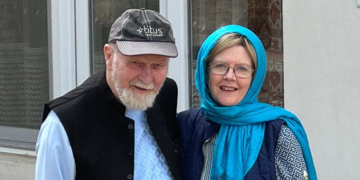 NextImg:British pensioners arrested by Taliban while 'trying to help the country they loved'