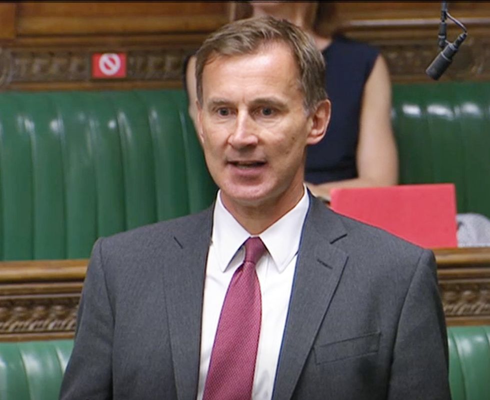 Health and Social Care Committee chairman Jeremy Hunt