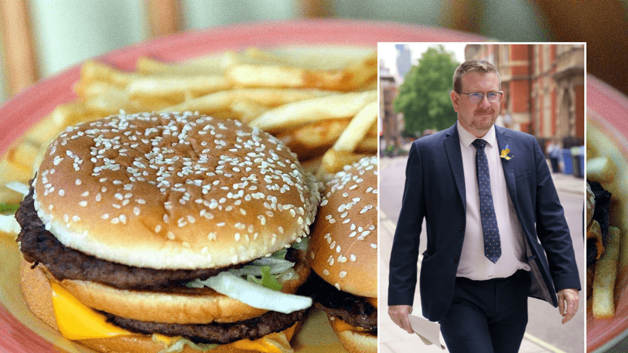 Health minister Andrew Gwynne said children are exposed to advertising of less healthy food and drinks