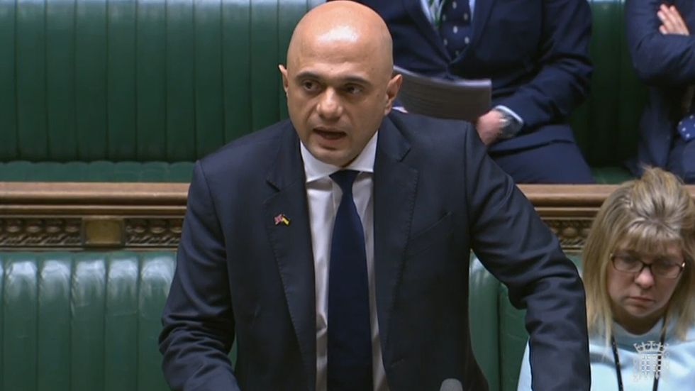 Health Secretary Sajid Javid makes a statement to MPs in the House of Commons, London, following the publication of the Ockenden report in the catastrophic failings within the maternity unit at Shrewsbury and Telford NHS Trust. Picture date: Wednesday March 30, 2022.