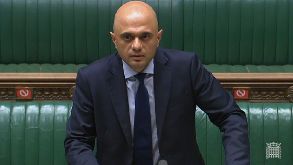 Health Secretary Sajid Javid updates MPs in the Commons on the governments coronavirus plans, in the House of Commons, London. Picture date: Monday July 5, 2021.