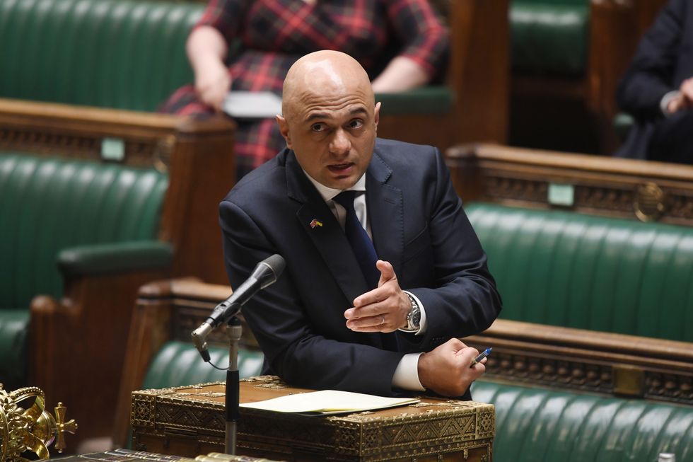 Health Secretary Sajid Javid