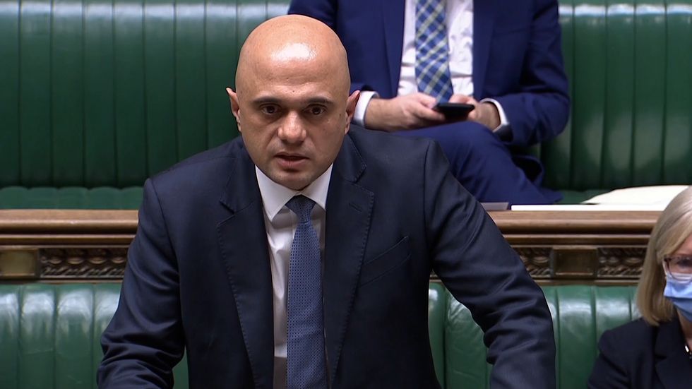 Health Secretary Sajid Javid