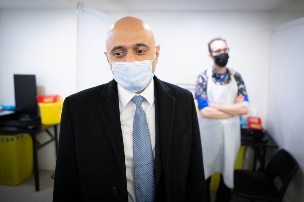 Health Secretary Sajid Javid