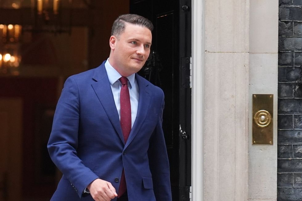 Health Secretary Wes Streeting resigned today