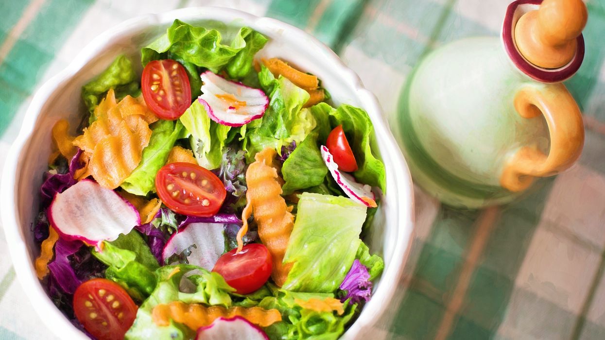 Healthy salad in a bowl