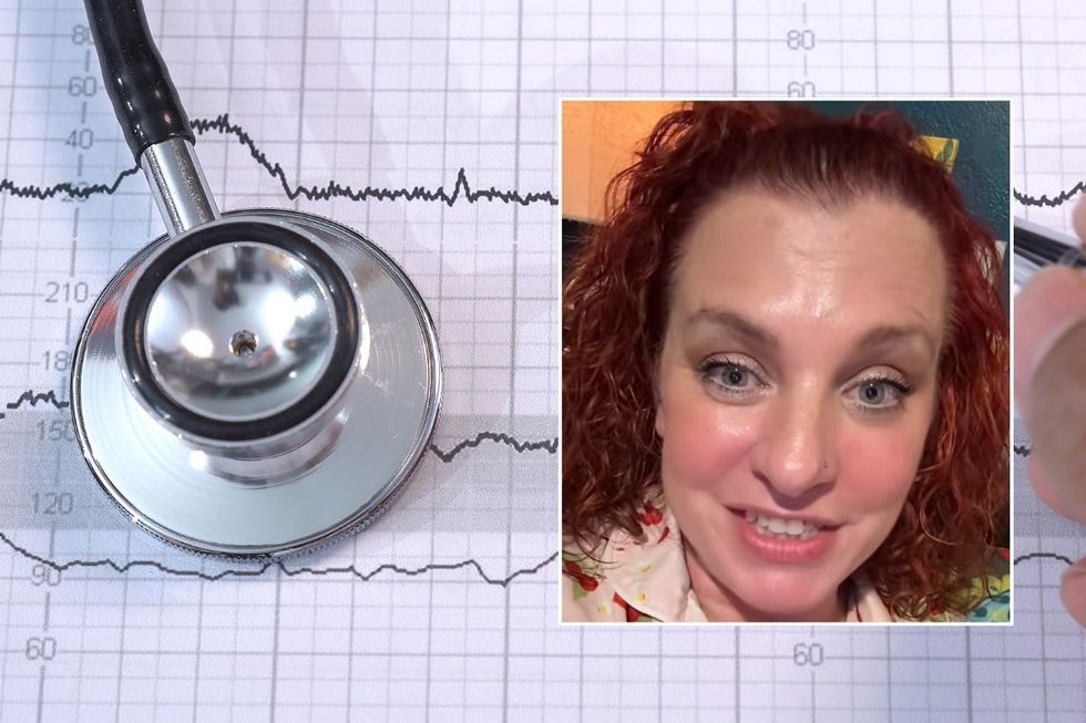 HEART MONITOR AND NURSE KATE