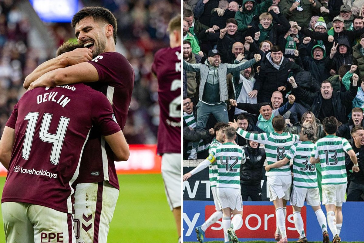 Hearts and Celtic