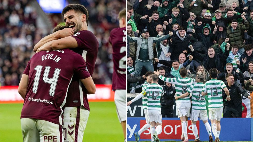Hearts and Celtic