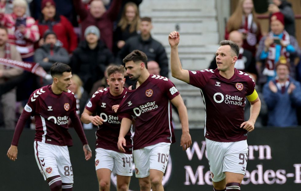 Hearts are unbeaten in the Scottish Premiership this season