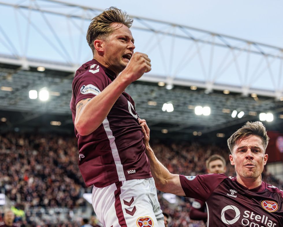 Hearts have the Scottish Premiership title race in their hands after their win over Falkirk
