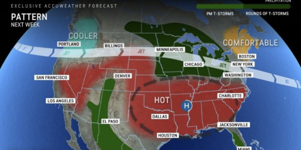 NextImg:US weather: ‘Firecracker’ heat and deadly storms to plague America for WEEKS