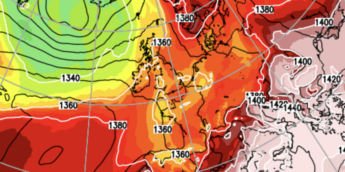 NextImg:UK weather: Azores High to bring searing heat back to Britain as 30C 'hot plume' set to strike