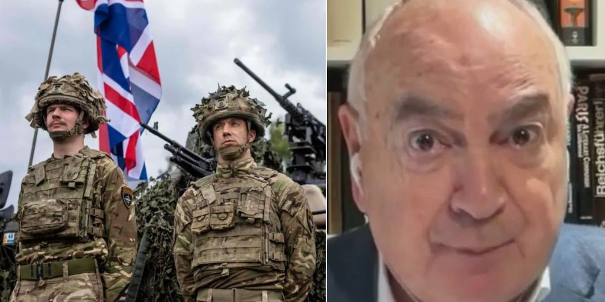 NextImg:'Putin will think we are all a soft touch!' Security expert calls for conscription in UK as it is 'time to save the West'