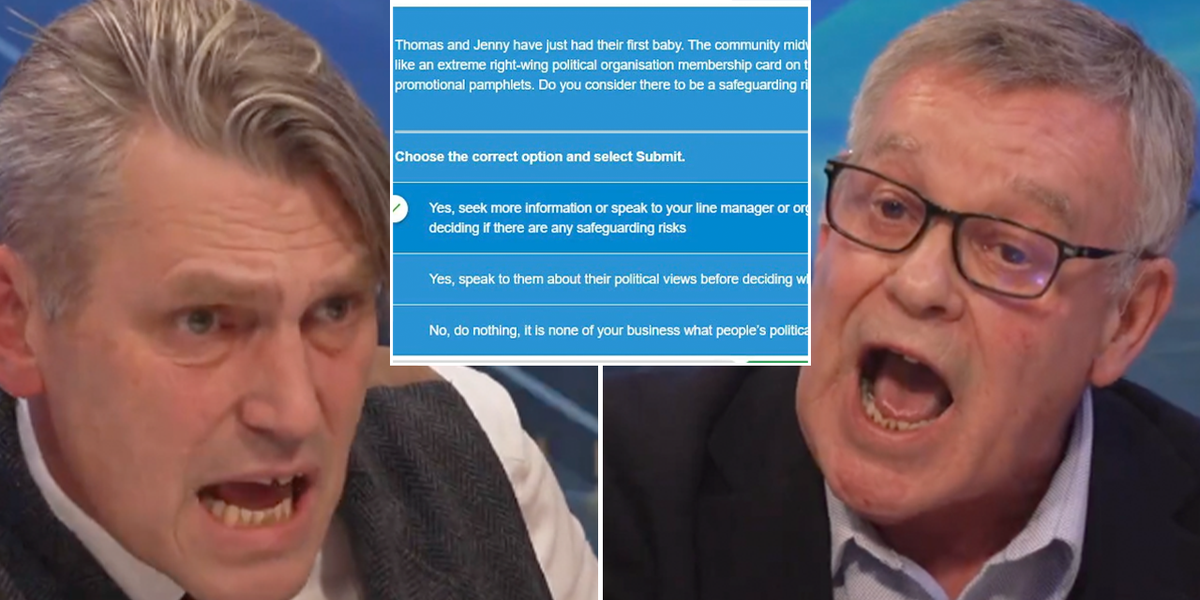 NextImg:NHS sparks furious GB News row as course asks if patients’ right-wing views are a safeguarding issue