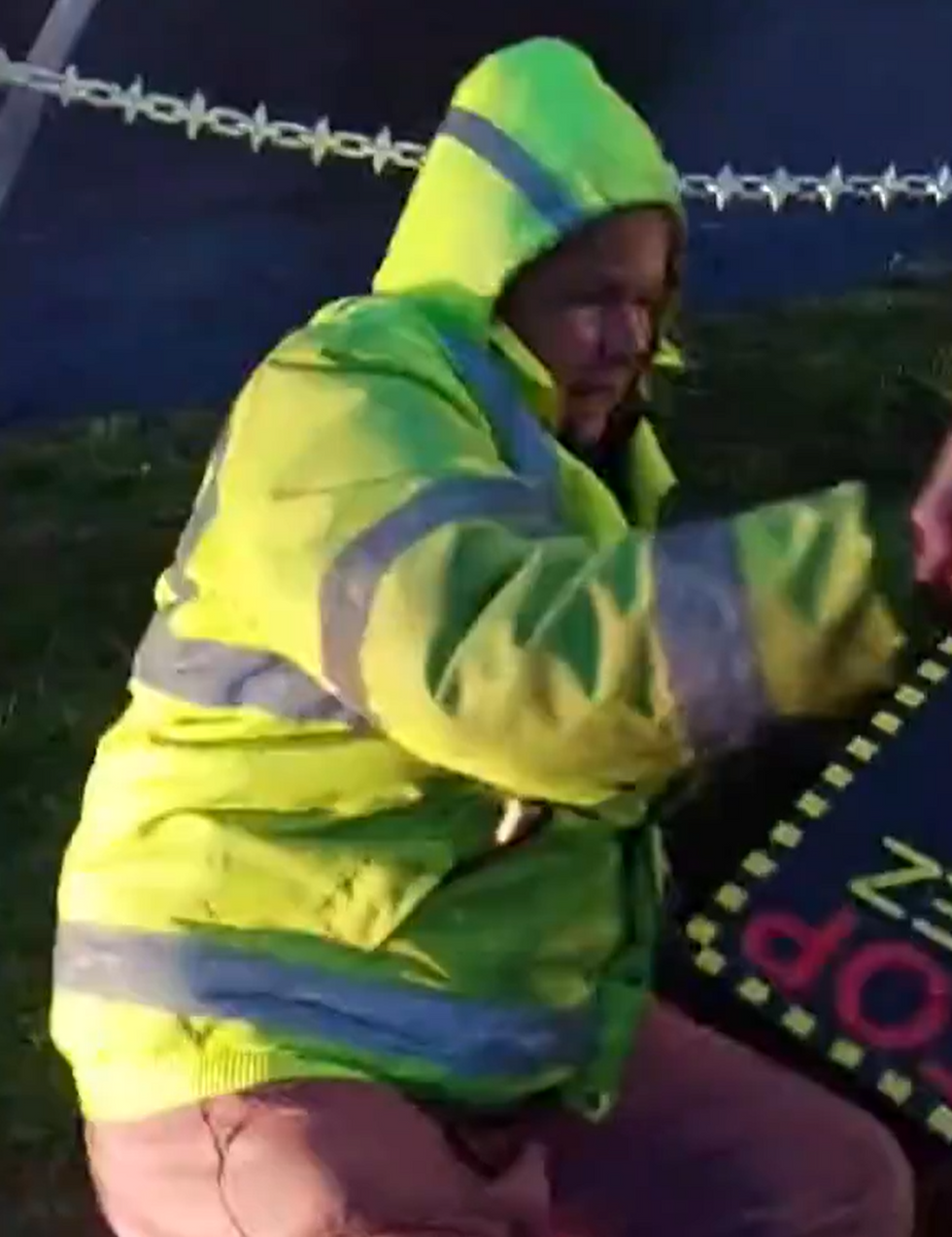 Heather Watts following the incident