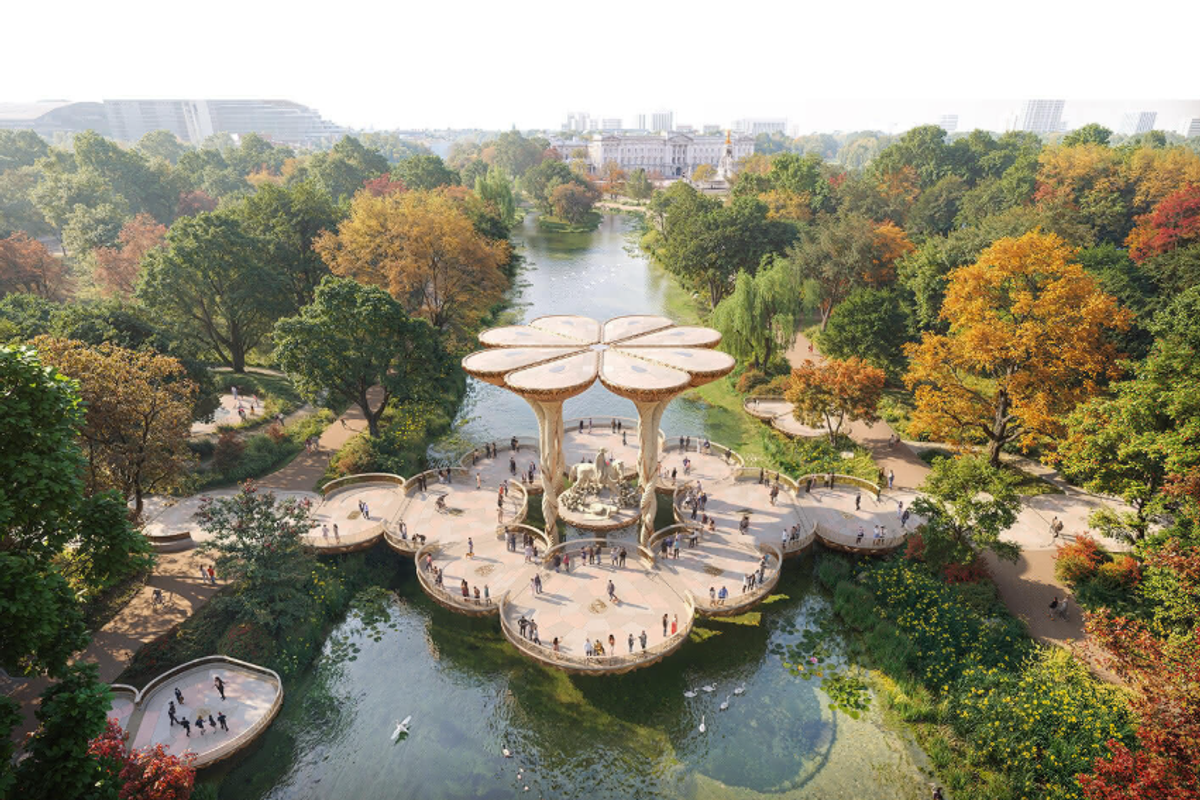 Heatherwick Studio Queen Elizabeth memorial