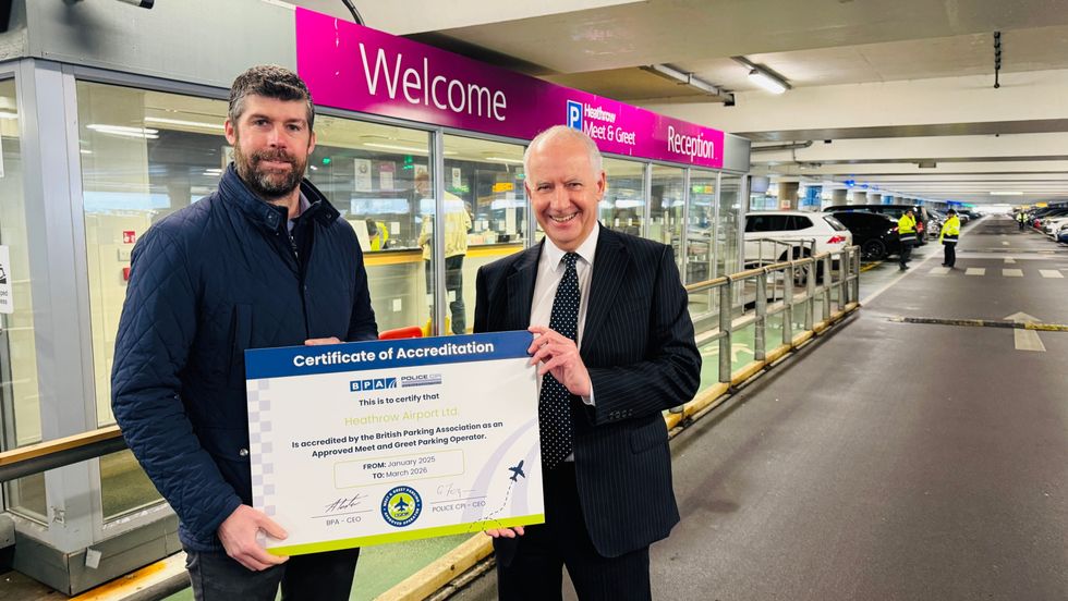 Heathrow Airport is accredited by the BPA as an approved meet and great parking operator