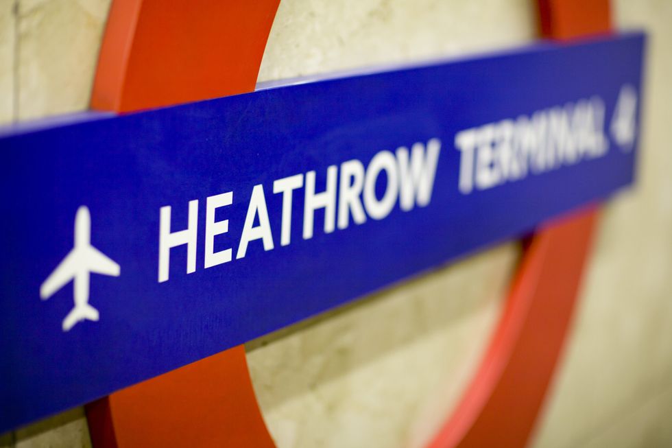 Heathrow Airport tube station
