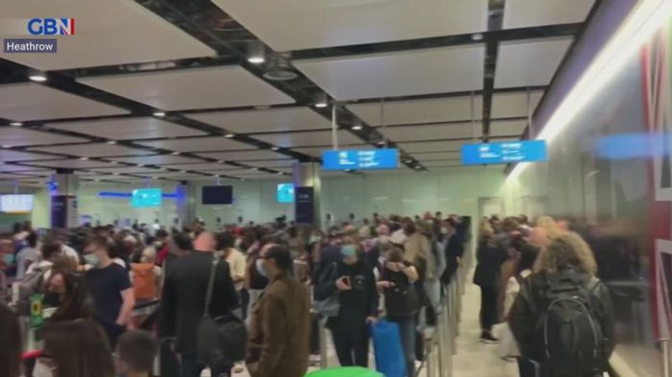 Home Office accepts queues at Heathrow are ‘unacceptable’