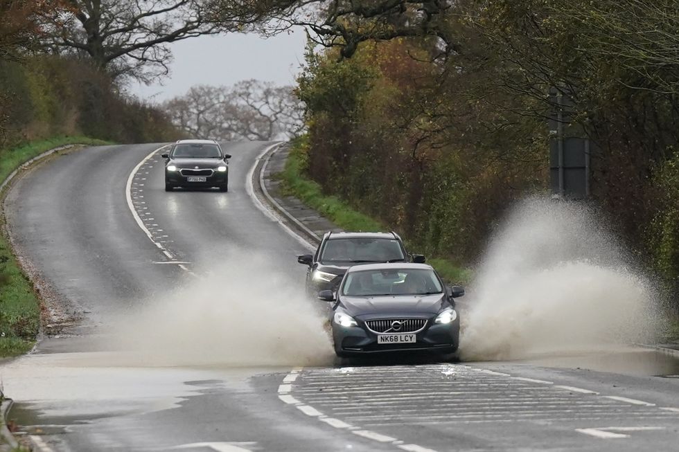 Heavy downpours battered the UK last month during Storm Bert