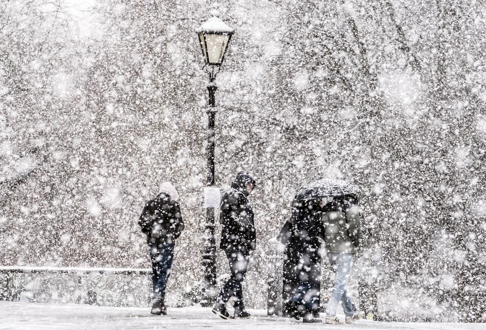Heavy snow on a 'different scale' could hit the UK from the end of next week, forecasters warn