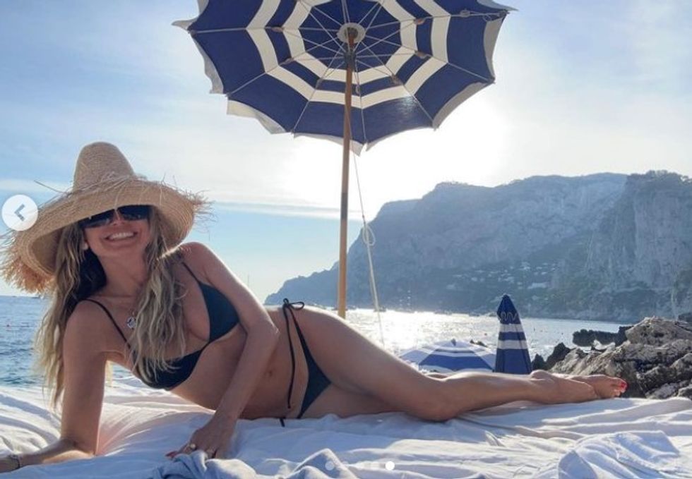 Heidi Klum holiday