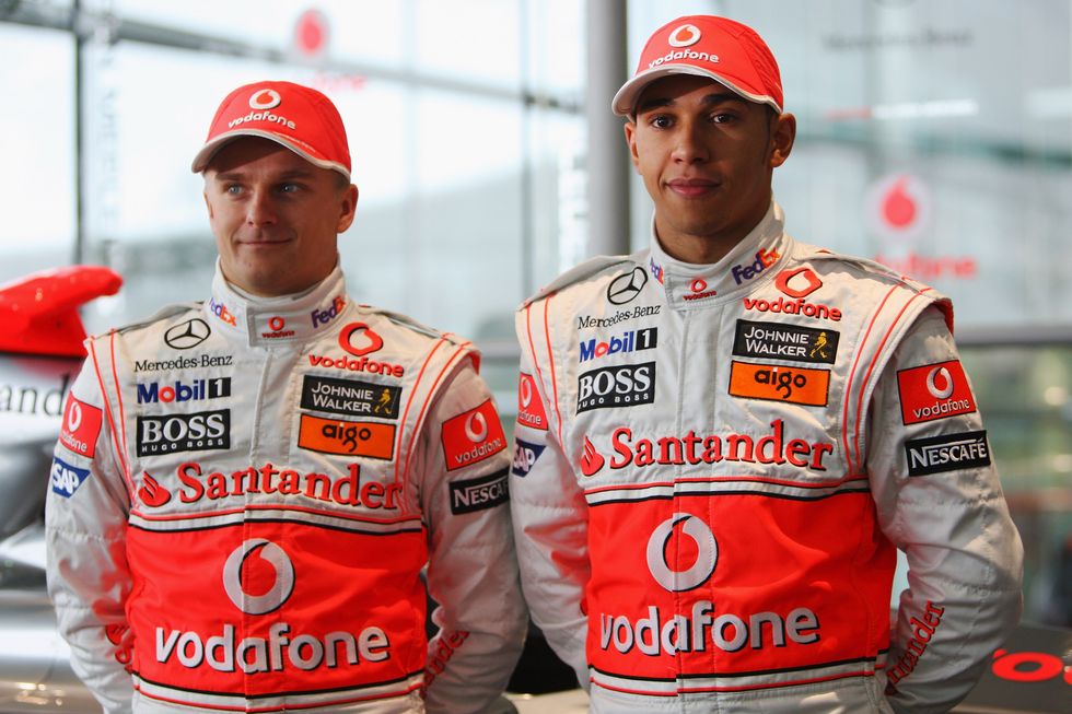 Heikki Kovalainen drove alongside Lewis Hamilton for two seasons
