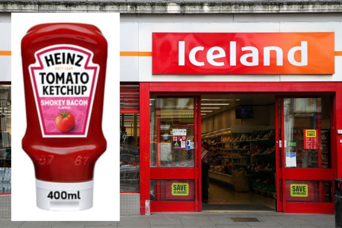 Heinz Tomato Ketchup Smokey Bacon Flavour / Iceland