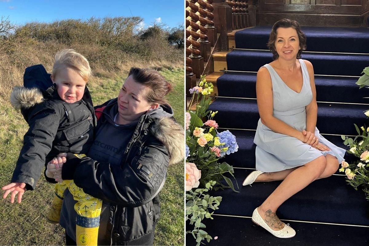 Helen before and after