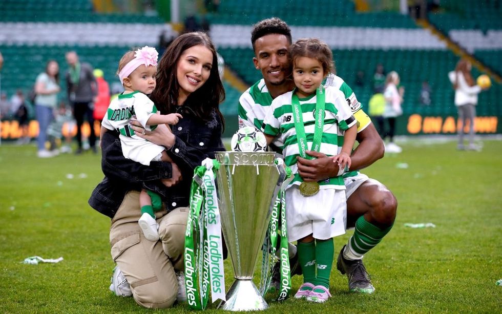 Helen Flanagan, Scott Sinclair and their children