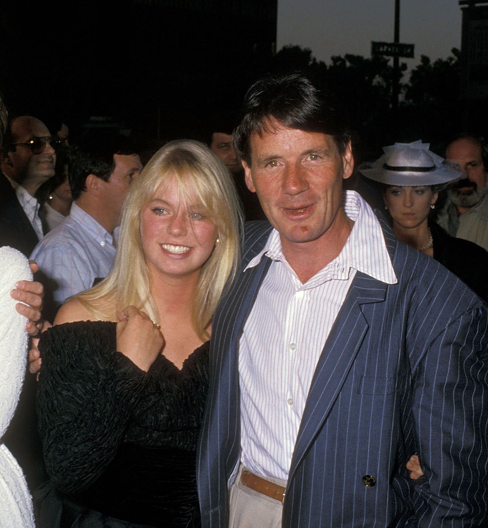 Helen Gibbins and Michael Palin