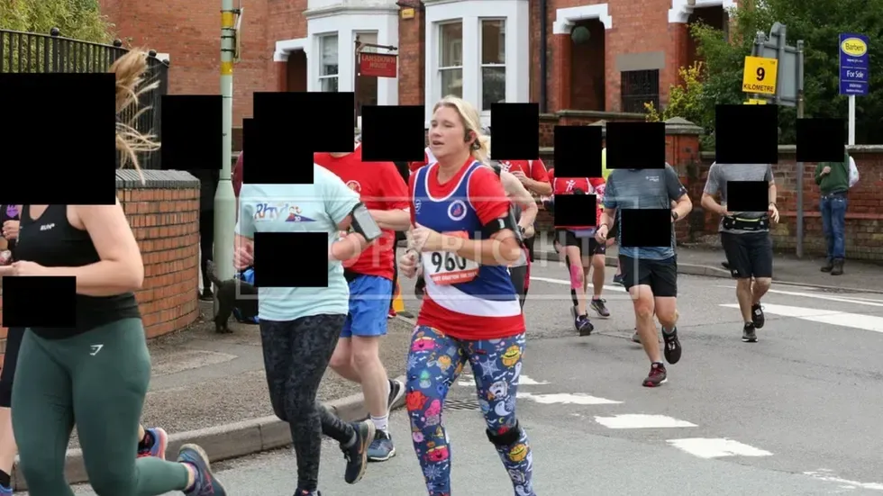 Helen Green running
