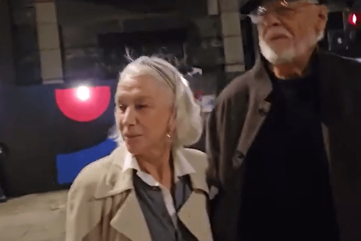 Helen Mirren and Taylor Hackford