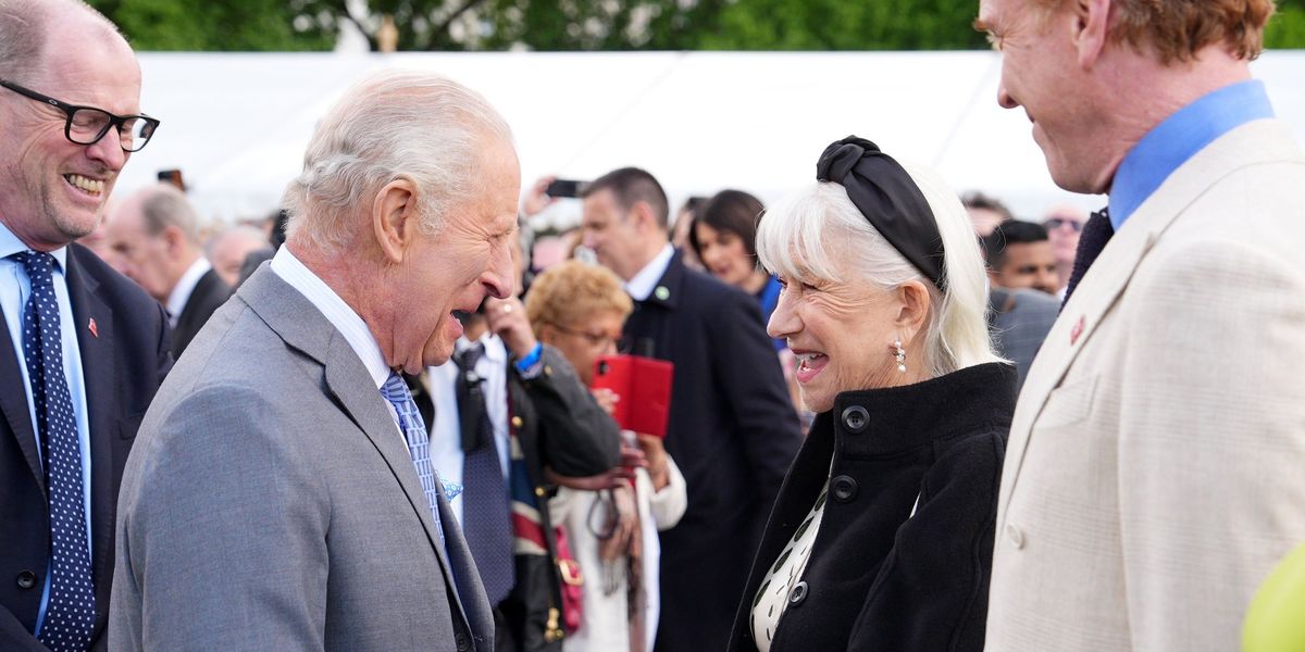 Helen Mirren joins Ant and Dec at Buckingham Palace to celebrate King Charles Helen Mirren joins Ant and Dec at Buckingham Palace to celebrate King Charles
