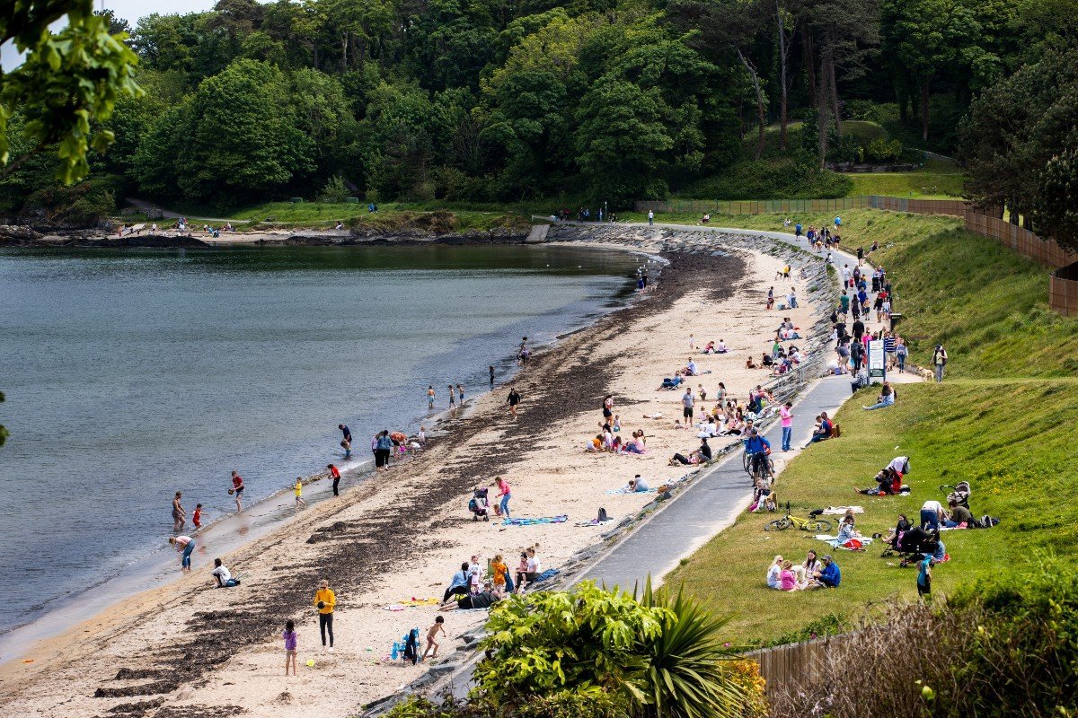 Helen's Bay beach, Northern Ireland
