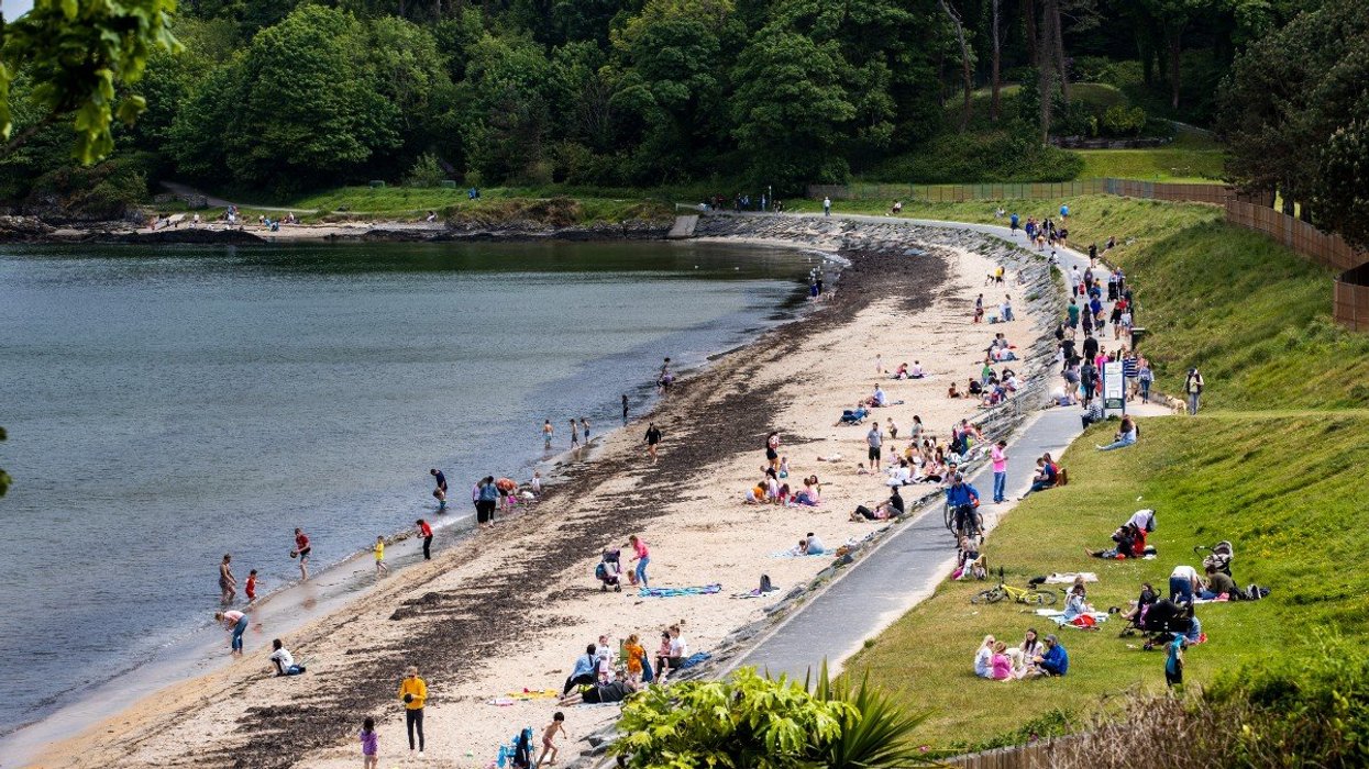Helen's Bay beach, Northern Ireland