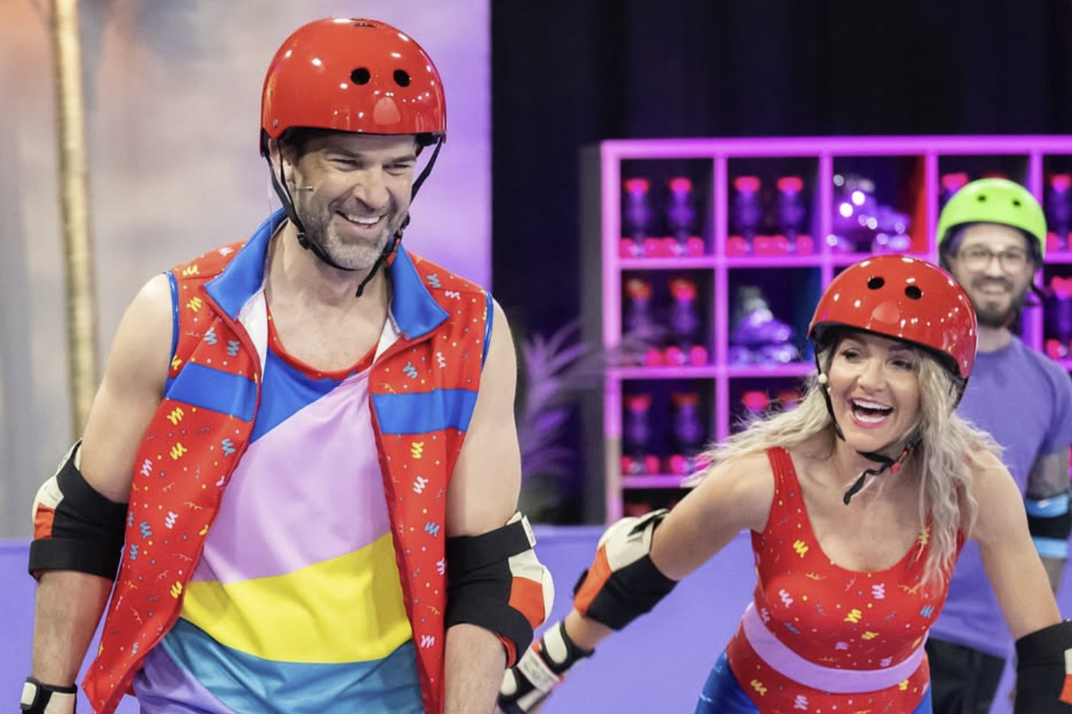 Helen Skelton and Gethin Jones