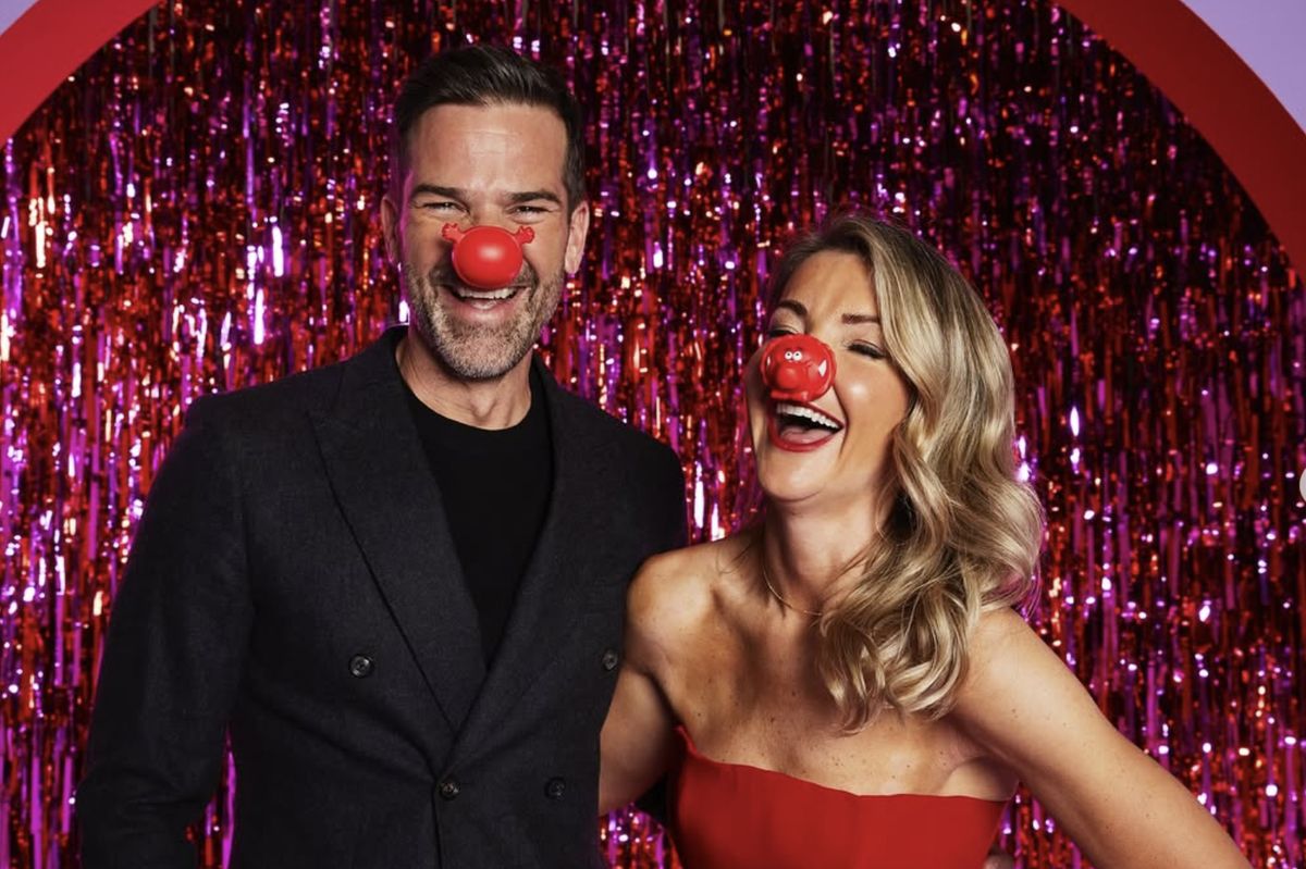 Helen Skelton and Gethin Jones