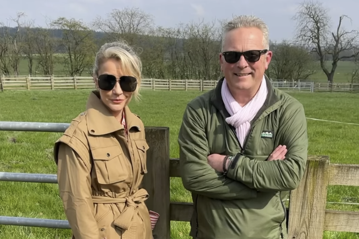 Helen Skelton and Jules Hudson