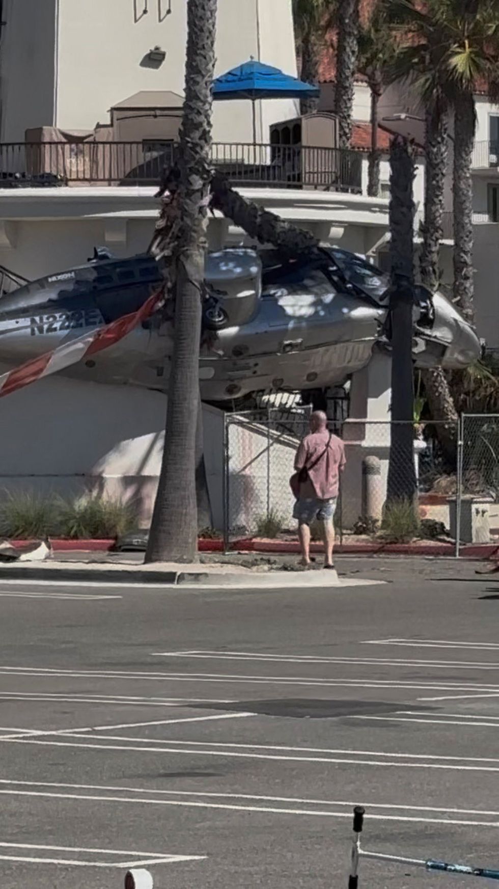 Helicopter crash