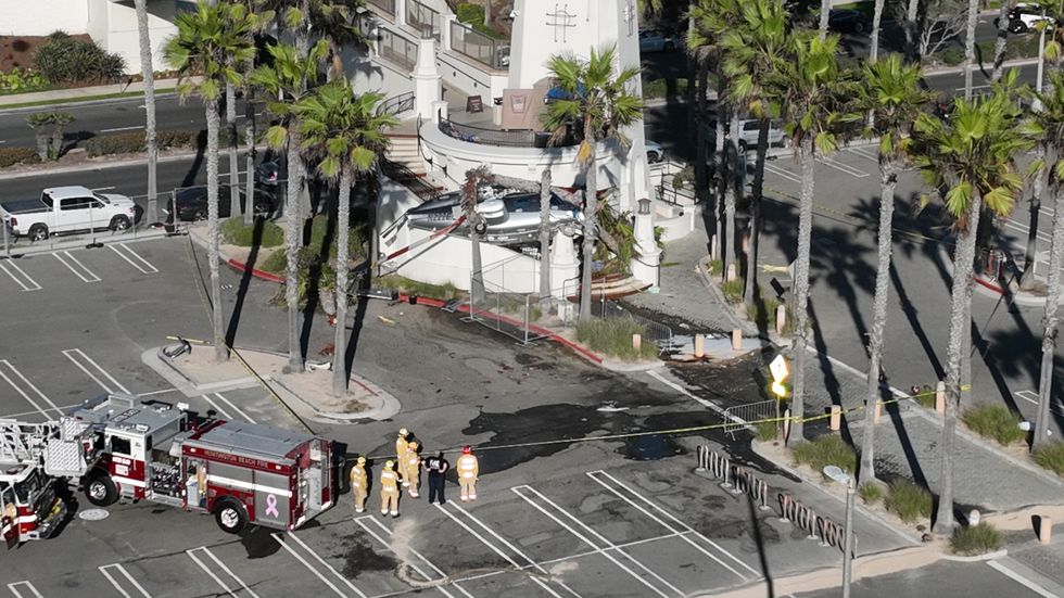 Helicopter crash