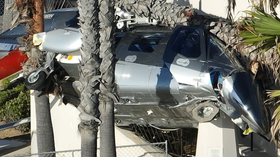 Helicopter crash