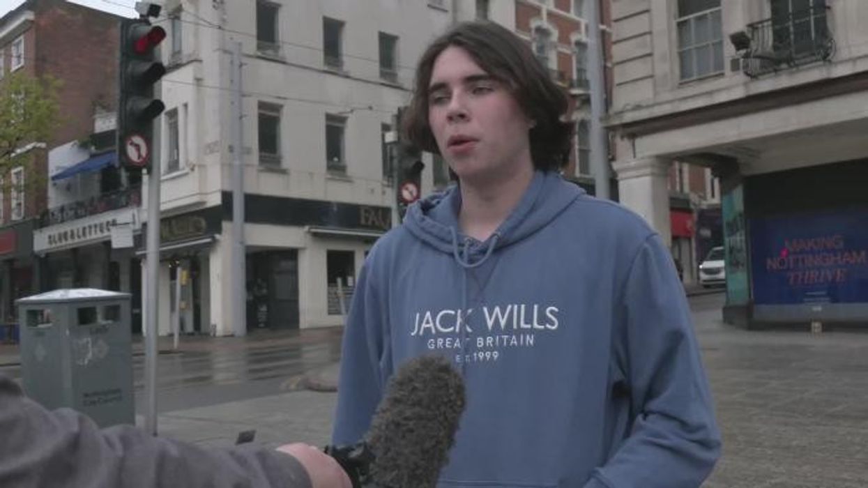 ‘Too many hell-bent on destroying it!’ Nottingham locals take swipe at St George’s Day killjoys as city celebrates patron saint with HUGE display