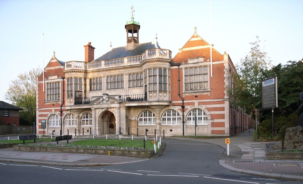 Hendon Town hall - meeting place for Barnet Council