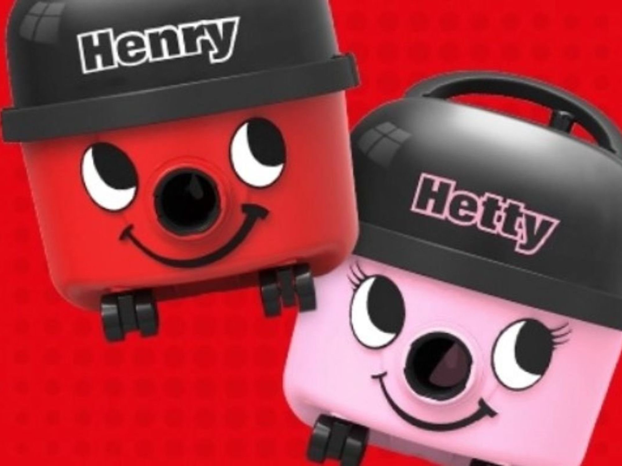 Henry and Hetty vacuum cleaners