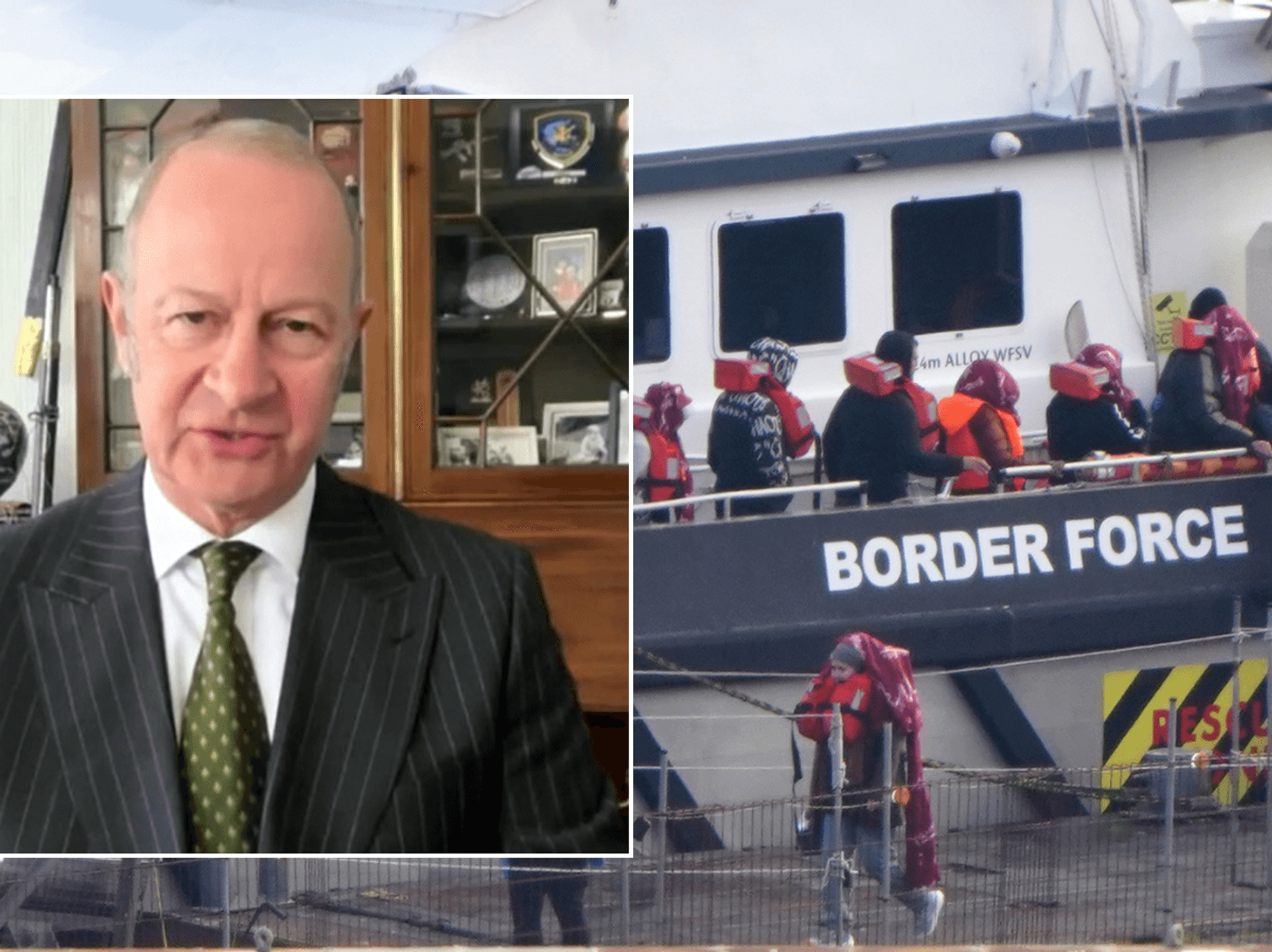 Henry Bolton; Border Force boat