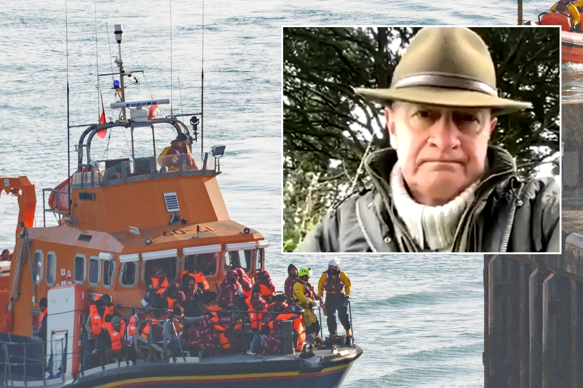 Henry Bolton; migrants arriving in Dover