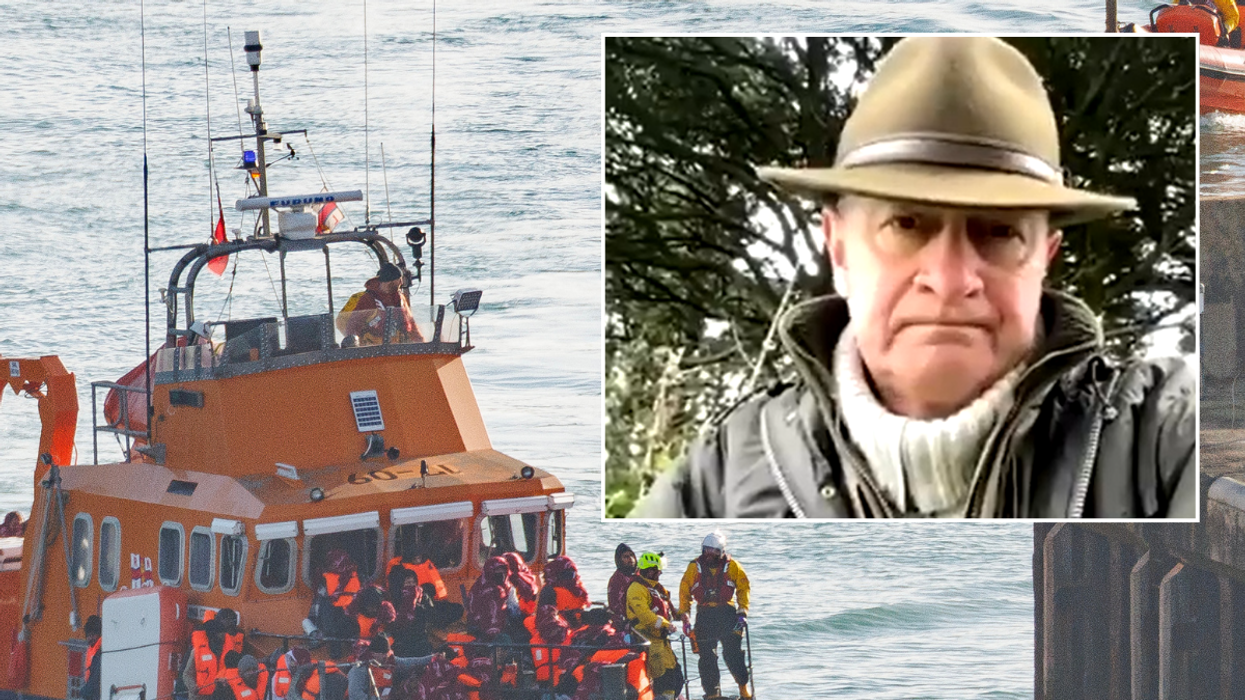 Henry Bolton; migrants arriving in Dover