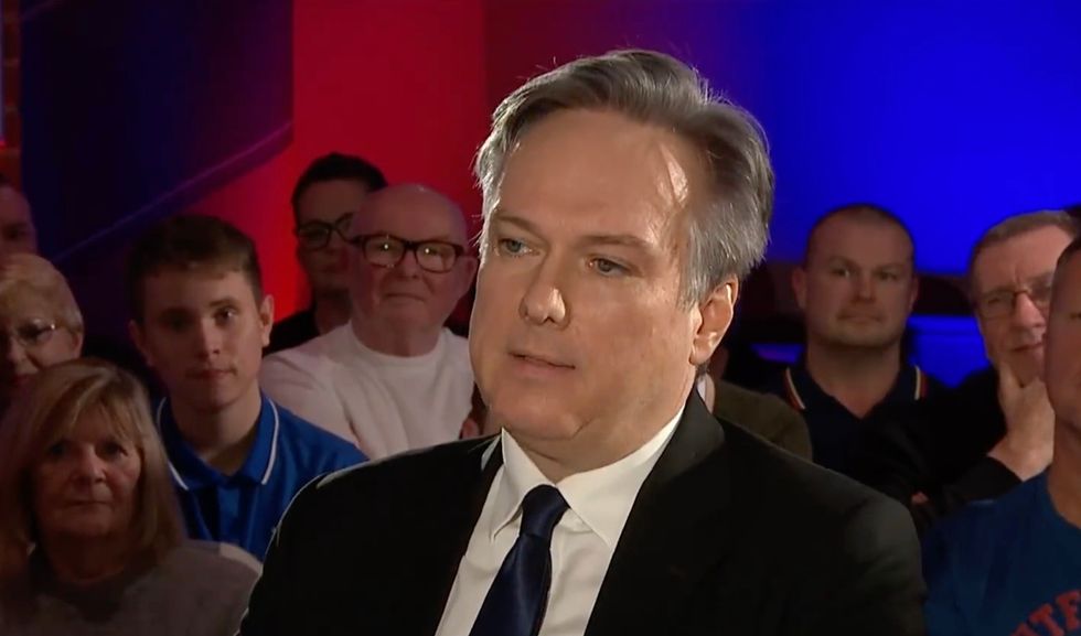 Henry Smith joined Nigel Farage on GB News in Crawley.